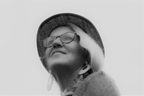 close up shot of a artistic beautiful woman with sadness on her face