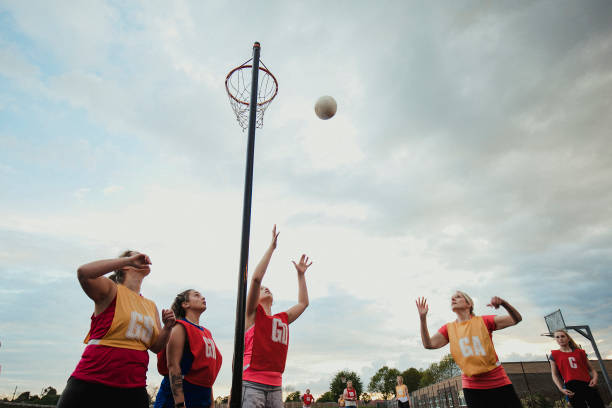 istock All Female Team Playing Netball 1163901079
