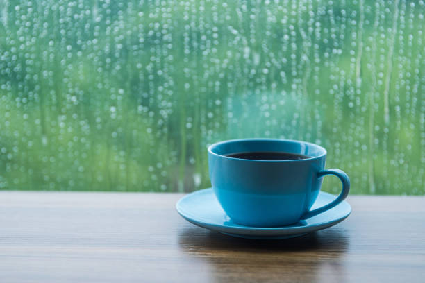 雨のコーヒータイム コーヒータイム 100g（豆／粉）｜可否茶館 絵画