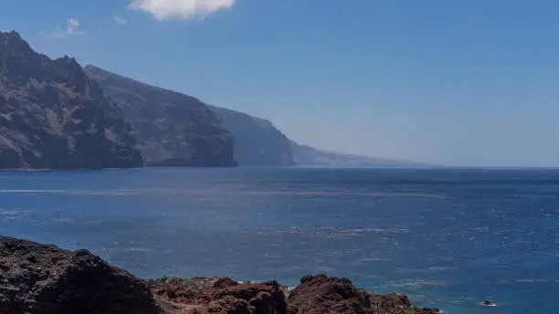 Photo of Cliff of the giants from the lighthouse of Teno.