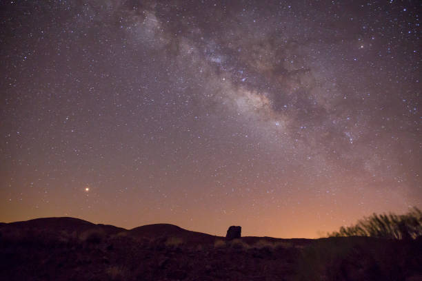 istock Milky way in Teide national park. 1163903808