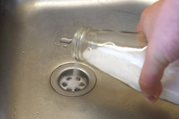 istock Chemical experiments with chemicals, flasks 1163905374
