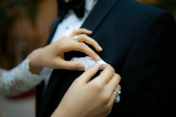 istock Bride and groom preparation 1163916668