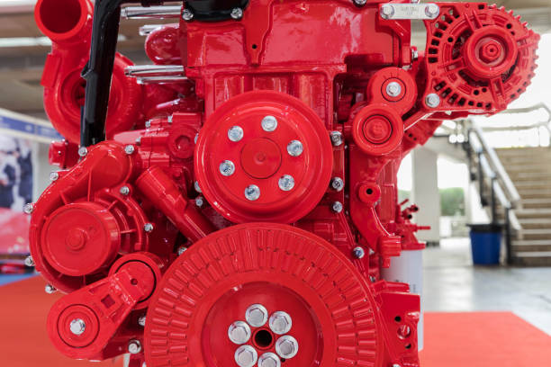 istock Truck Diesel Engine Close-up 1163918058