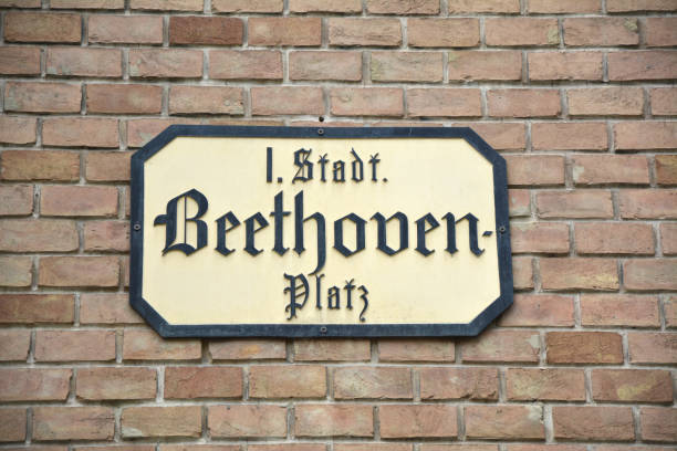 istock Beethoven Platz plate in Vienna 1163918725