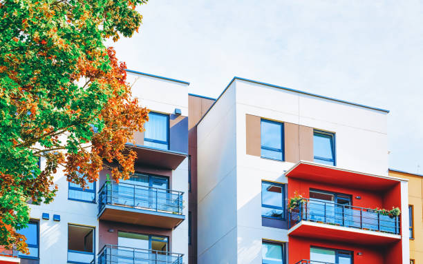 istock EU Contemporary apartment building architecture 1163919735