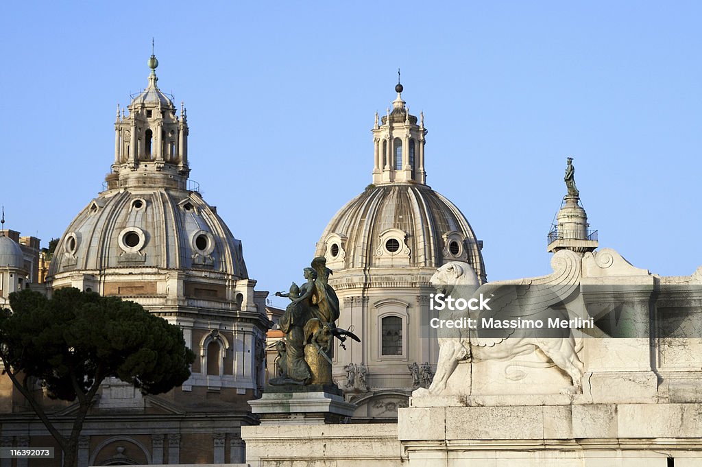 Roman cupole - Foto stock royalty-free di Architettura
