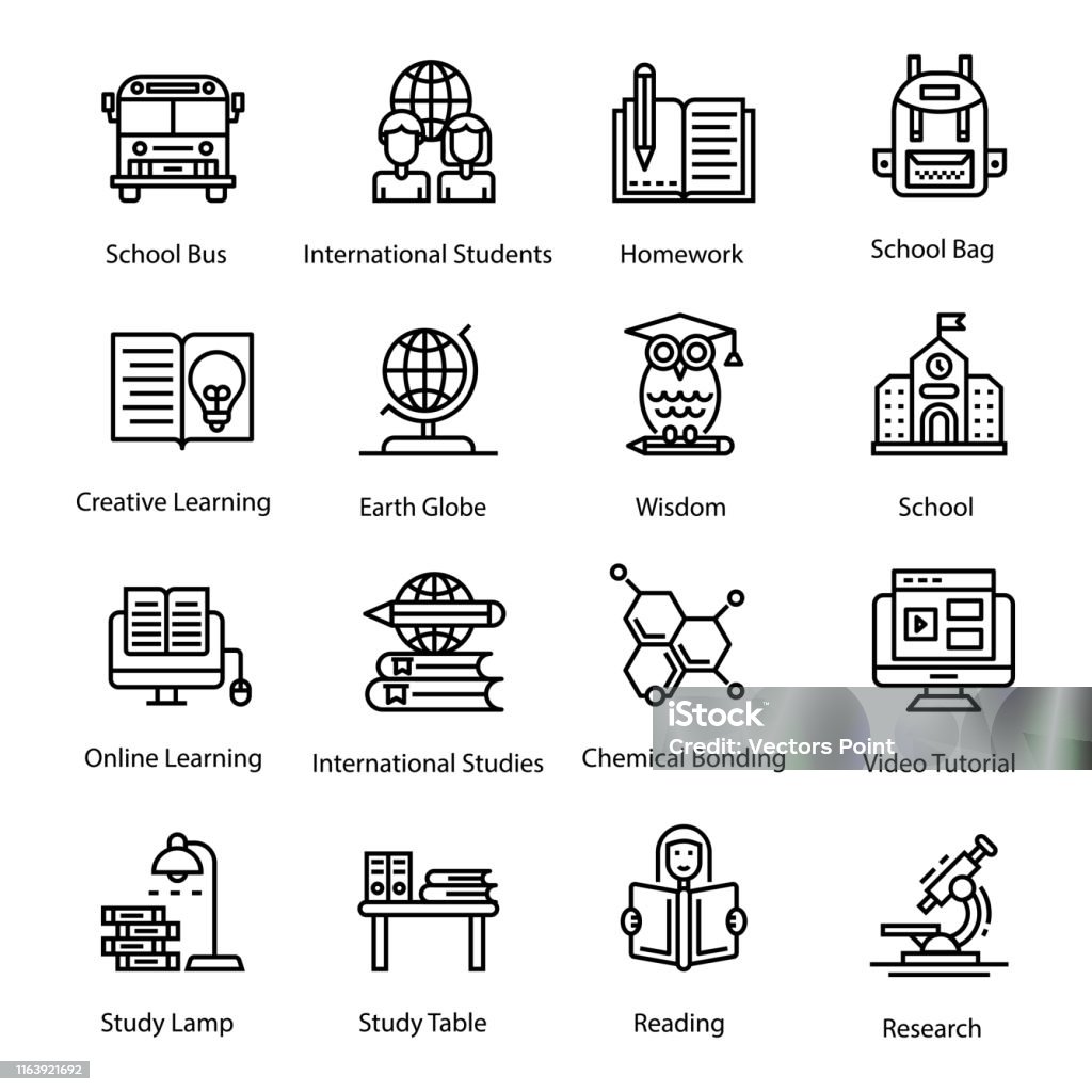 Click - Free education icons