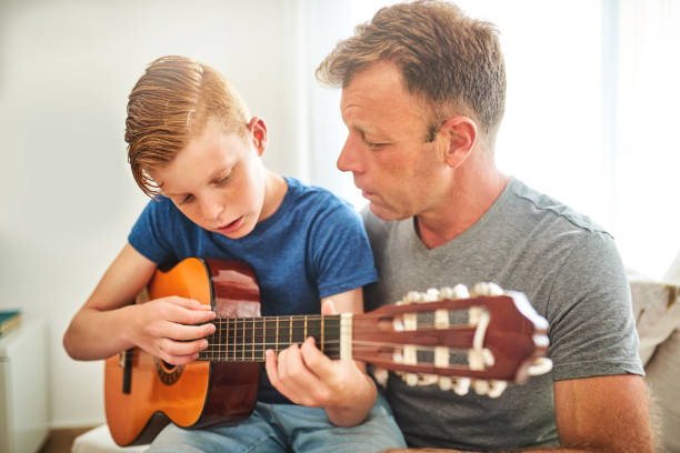 istock Getting in tune with my little man 1163922329