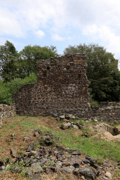 Medieval Ruins in Georgia stock photo