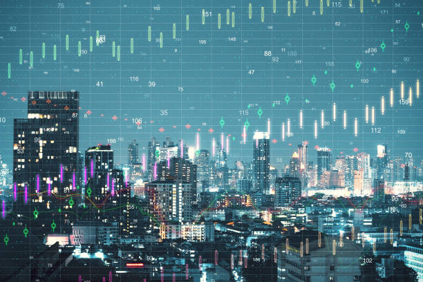 istock New York city with forex backdrop 1163932031