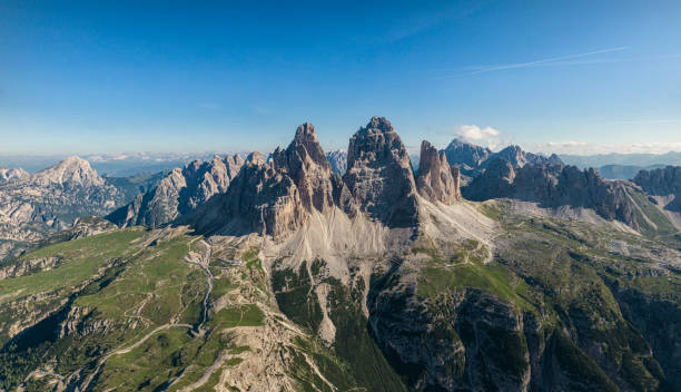 The three peaks of Lavaredo Dolomites Italy