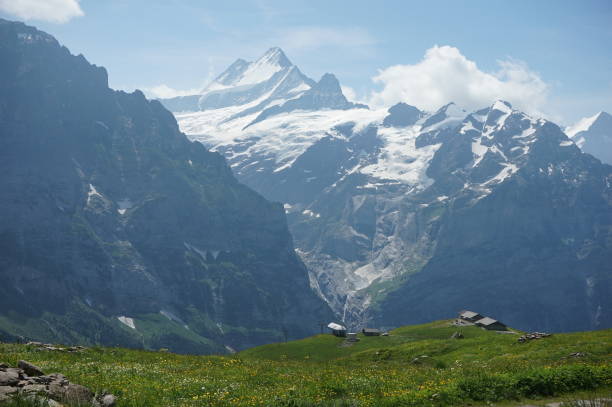 istock Schreckhorn Mountain in Grindelwald, Switzerland 1163933632