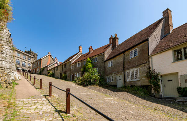 istock View up Gold Hill in Shaftesbury, Dorset 1163934499