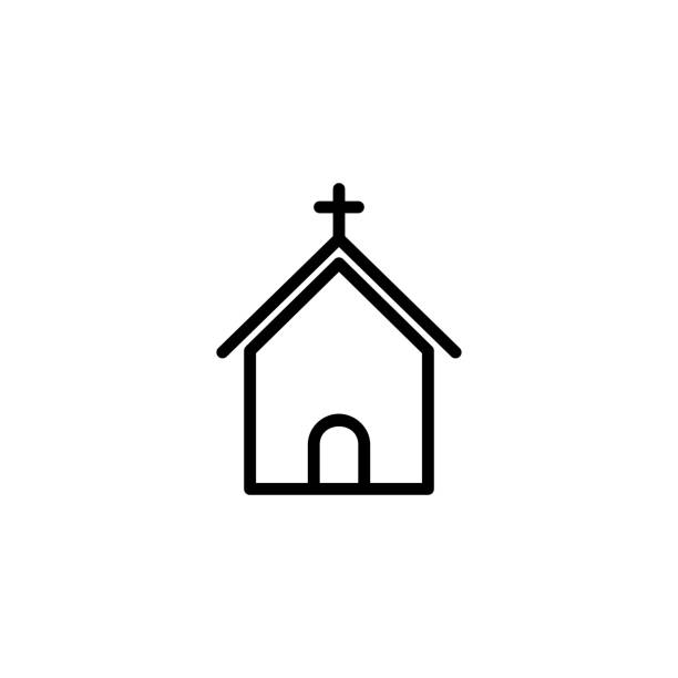 天主教學校線圖示 - chapel 幅插畫檔、美工圖案、卡通及圖標