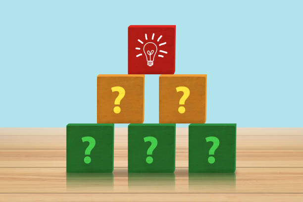 istock wood cube arrange in pyramid shape ,business concept 1163958947