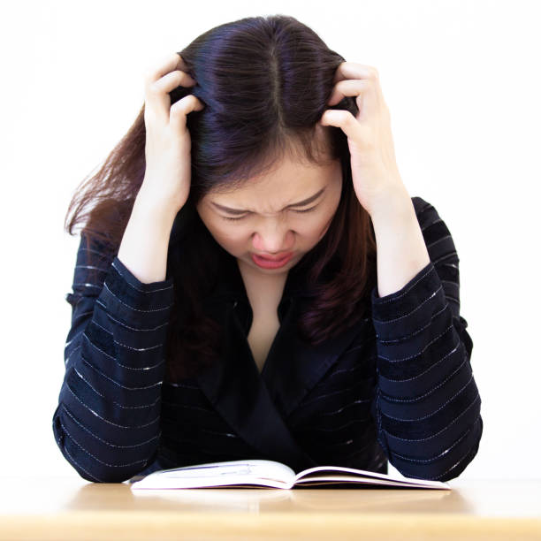 istock Upset businesswoman 1163961587
