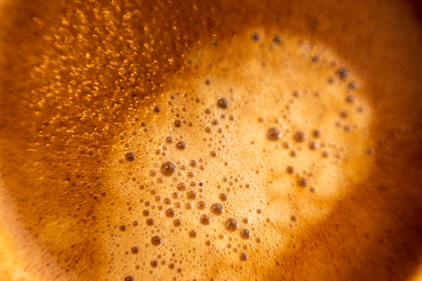 istock Close up of brown coffee background 1163963894