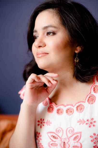 istock Happy hispanic young woman 1163965819