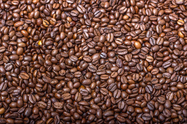 istock Background of roasted, fragrant coffee beans. 1163965905