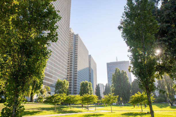 istock Park in Downtown San Francisco 1163972127