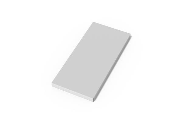 istock White slim cardboard box template for chocolate, crayons, pencils. Mock up template on isolated white background, 3d illustration 1163974463