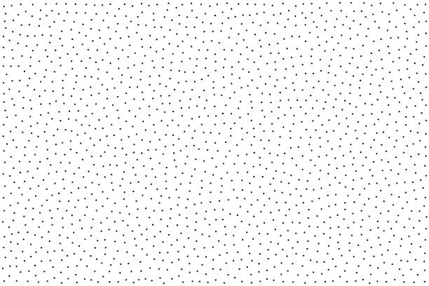 ilustrações de stock, clip art, desenhos animados e ícones de black and white grainy abstract background. halftone - pointillism pattern with random dots. - meia tinta aperfeiçoamento digital ilustrações