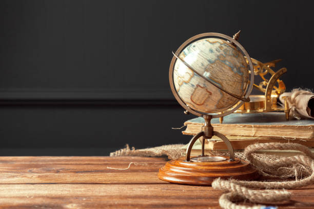 istock vintage marine still life. close up . 1163982435