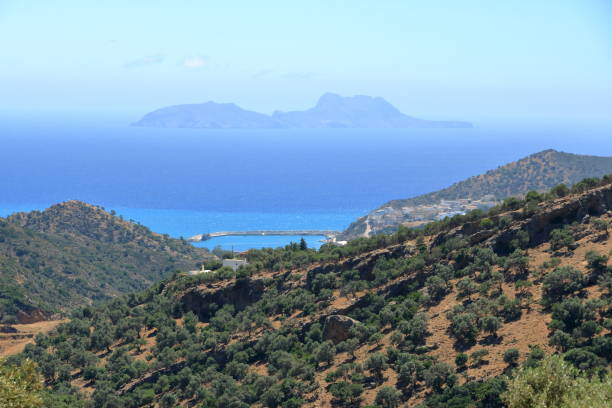istock Agia Galini Beach in Crete Island, Greece 1163982586