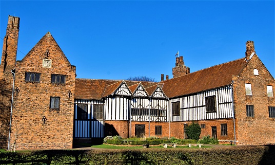 Friday, 22nd February, 2019, at Gainsborough Old Hall, Gainsborough, Lincolnshire, England.  It is over 500 years old and one of the best preserved timber framed medieval manor houses in England, which is very popular with tourists and historians alike.