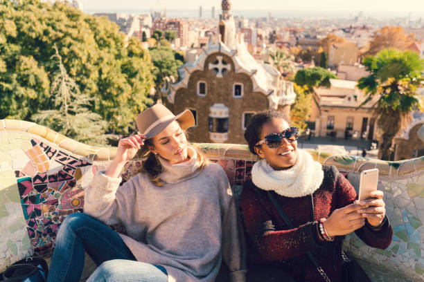 istock Tourists in Barcelona 1163992002