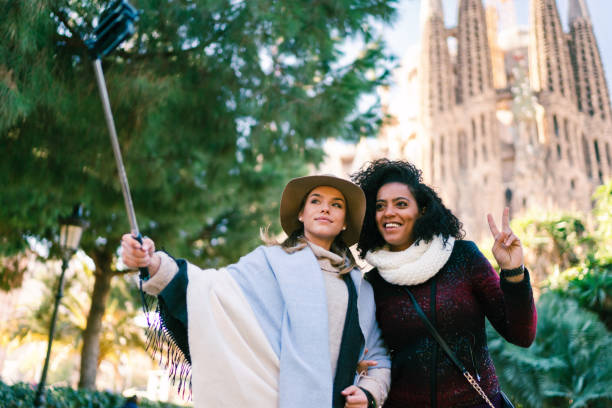istock Tourists in Barcelona 1163992088