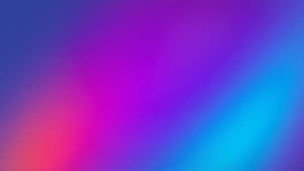 Ultra Violet Colored Gradient Blurred Motion Abstract Technology Background Ultra Violet Colored Gradient Blurred Motion Abstract Technology Background, Horizontal, Widescreen orange teal gradient stock pictures, royalty-free photos & images