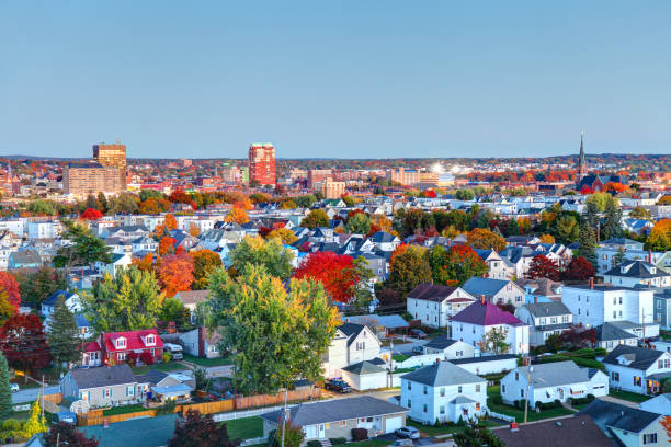 istock Autumn in Manchester, New Hampshire 1164003617