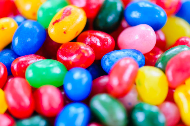 istock Closeup of jellybeans 1164003836