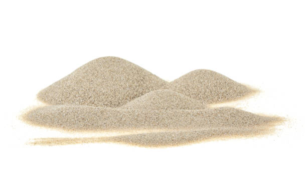 istock Sand pile isolated on a white background 1164004767