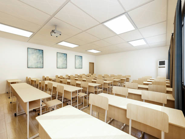 istock Design of Luxury Classrooms in Modern Schools 1164005153