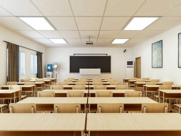 istock Design of Luxury Classrooms in Modern Schools 1164005155