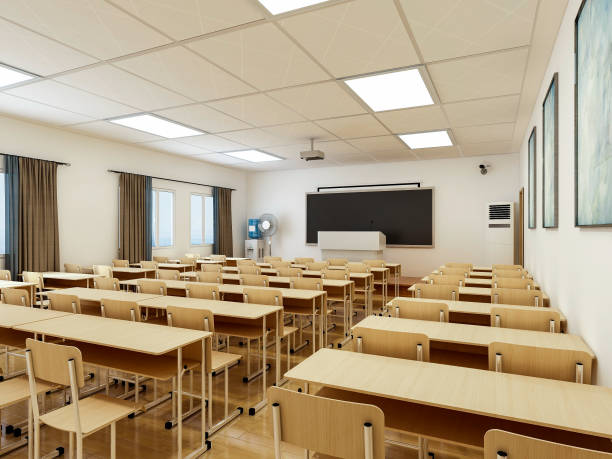 istock Design of Luxury Classrooms in Modern Schools 1164005157