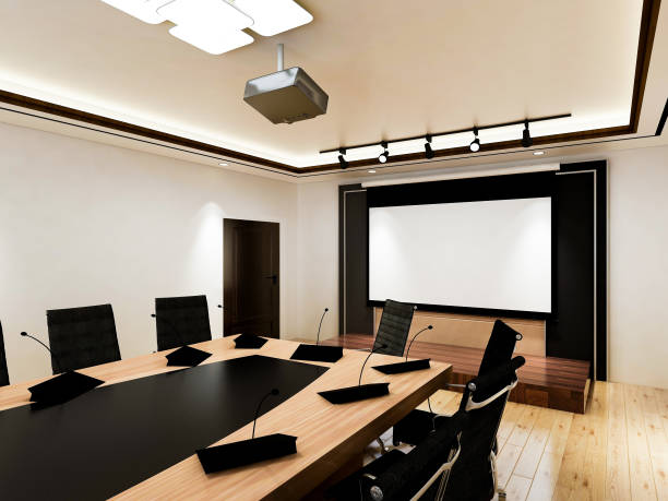 istock Modern company conference room design 1164005586