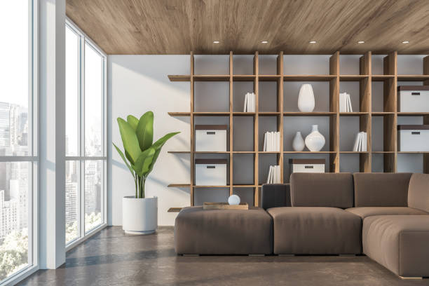 istock White living room interior with sofa 1164014967