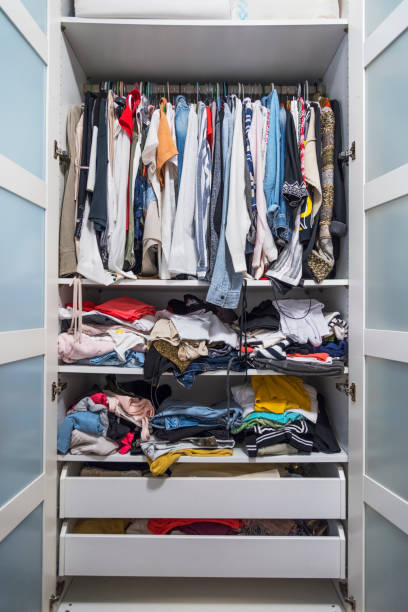 istock Wardrobe Full Of Clothes 1164021862