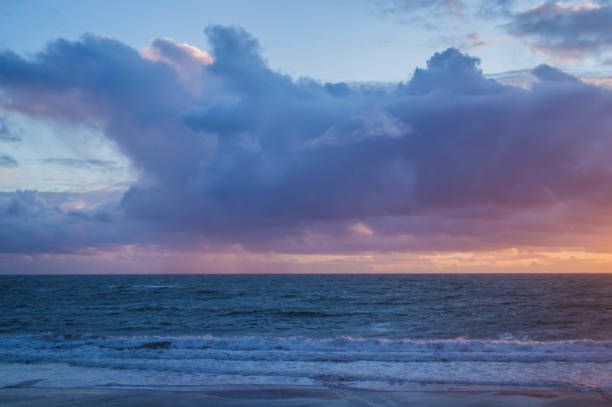 istock Stormy skies make for interesting sunset in Playa del Rey, CA 1164025338