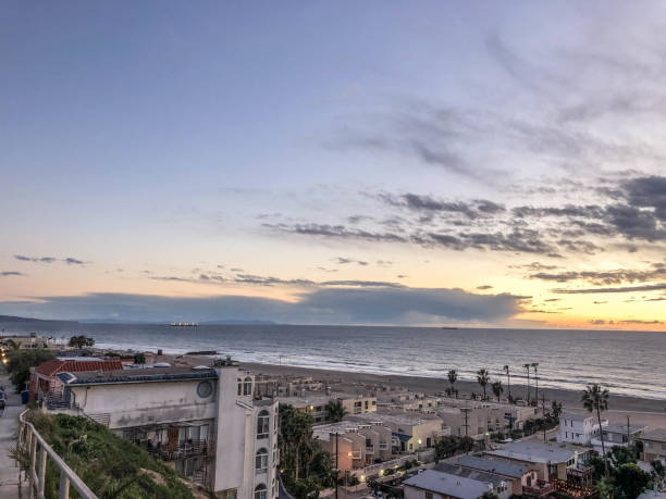 istock Stormy skies make for interesting sunset in Playa del Rey, CA 1164025478