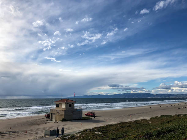 istock Stormy skies make for interesting sunset in Playa del Rey, CA 1164025479