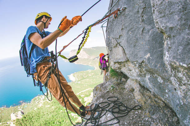 istock Mountaineering in Crimea. 1164034157