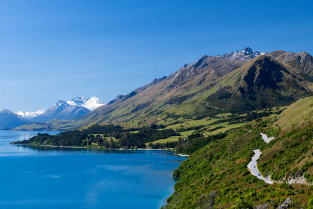 istock Scenic view along lake Wakatipu 1164034227