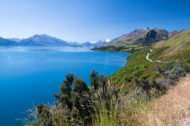 istock Scenic view along lake Wakatipu 1164034228