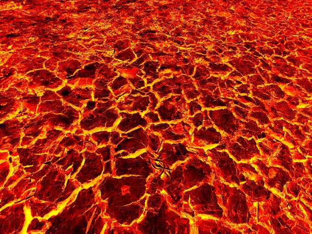 istock The surface of the lava. background 1164039627