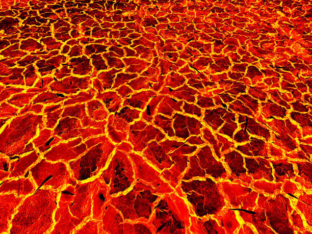 istock The surface of the lava. background 1164039645
